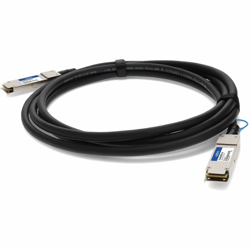 FORTINET FN-CABLE-QSFP28-1 COMP TAA 100G-CU QSFP28 PASSIVE DAC 1M - Thumbnail 1