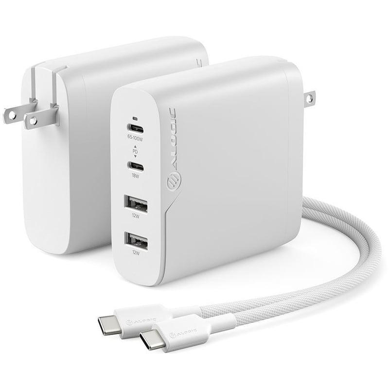 ALOGIC 4X100 Rapid Power 4 Port 100WGaNCharger - Thumbnail 1