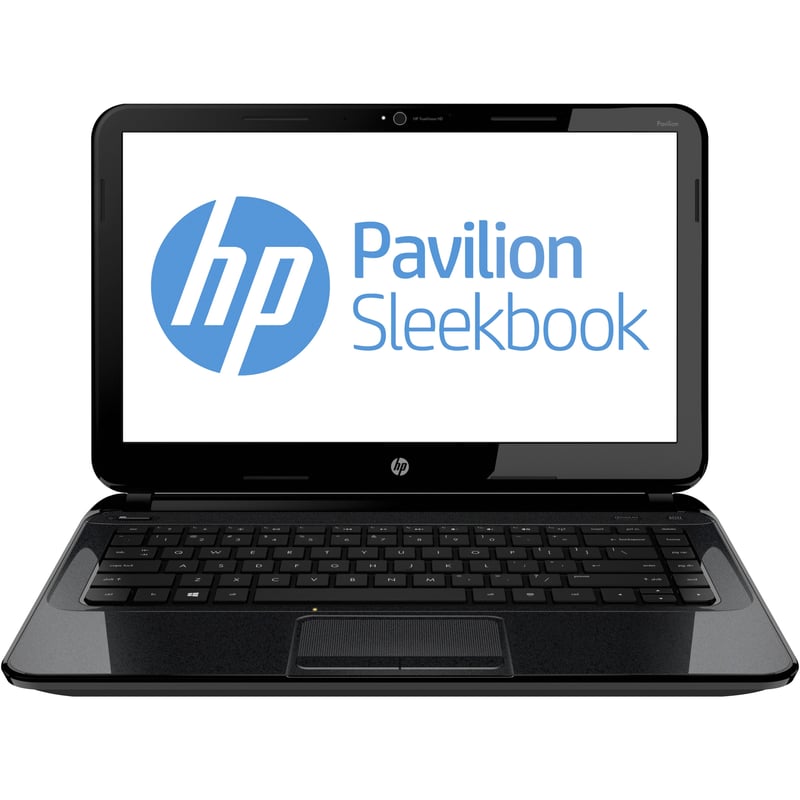 HP Pavilion Sleekbook 14-b100 14-b130us 14" Notebook - HD - Intel Core i3 3rd Gen i3-3227U - 4 GB - 640 GB HDD - Sparkling Black - Thumbnail 1
