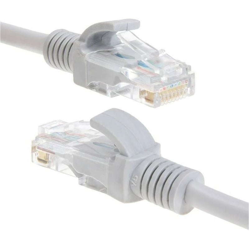 4XEM 6FT Cat6A Snagless RJ45 Ethernet Patch Cable (Gray, 10Gbps, Pure Copper, UTP) - Thumbnail 1