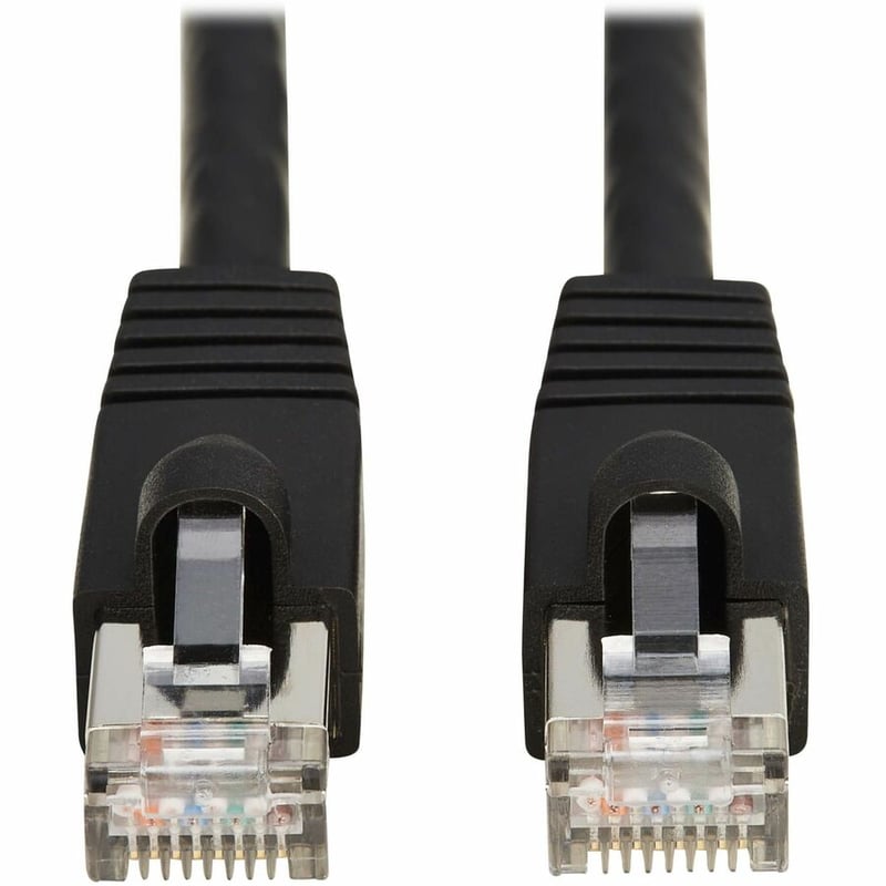 Eaton Tripp Lite Series Cat8 40G Snagless SSTP Ethernet Cable (RJ45 M/M), PoE, Black, 3 ft. (0.9 m) - Thumbnail 5