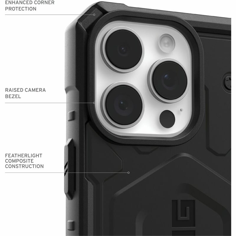 UAG CASE IPH16 PRO PTHFNDR MGSF- BLACK - Thumbnail 5