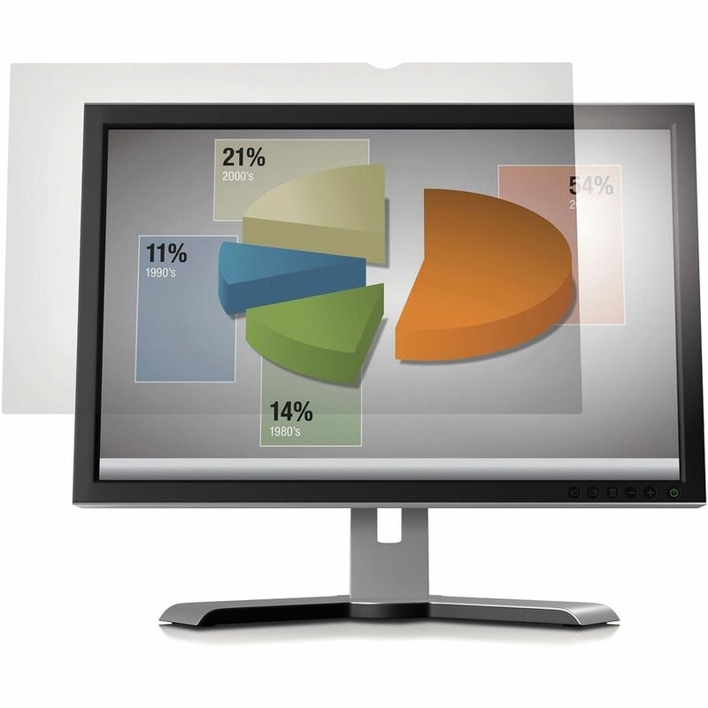 3M™ Anti-Glare Filter for 24in Monitor, 16:9, AG240W9B - Thumbnail 3