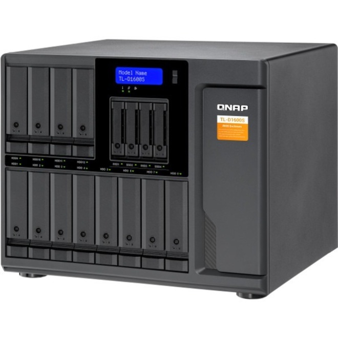 QNAP TL-D1600S Drive Enclosure SATA/600 - Mini-SAS Host Interface Tower - Thumbnail 5