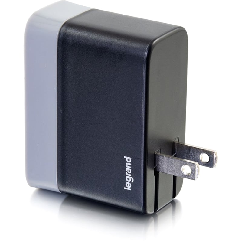 C2G USB C Wall Charger - USB C and USB A Wall Charger - Thumbnail 3