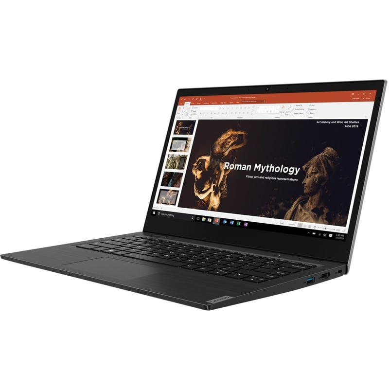 Lenovo 14w 81MQ001RUS 14" Touchscreen Notebook - 1920 x 1080 - AMD A-Series A6-9220C Dual-core (2 Core) 2.40 GHz - 4 GB Total RAM - 128 GB SSD - Black - Thumbnail 1