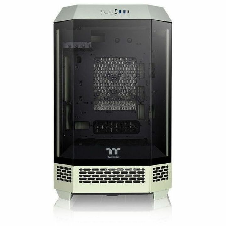 Thermaltake The Tower 300 Matcha Green Micro Tower Chassis - Thumbnail 4
