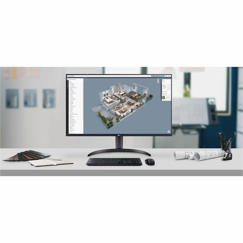 LG 32BR55U-B 32" Class 4K UHD LCD Monitor - 16:9