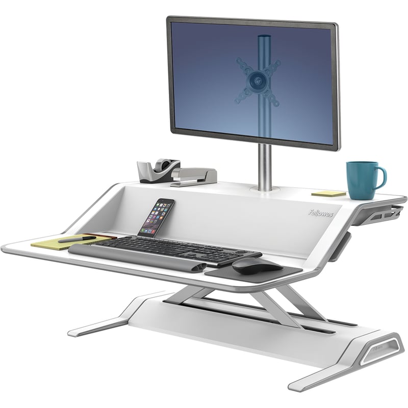 Fellowes Lotus™ Single Monitor Arm Kit - Thumbnail 3