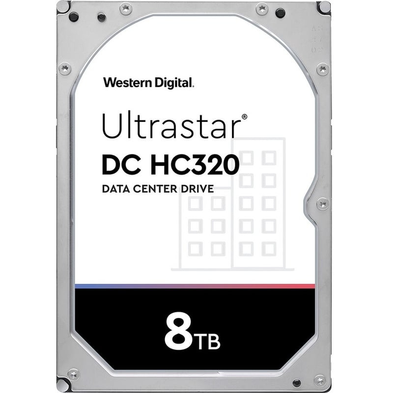 HGST Ultrastar DC HC320 8 TB Hard Drive - 3.5" Internal - SATA (SATA/600) - 3.5" Carrier - Thumbnail 1
