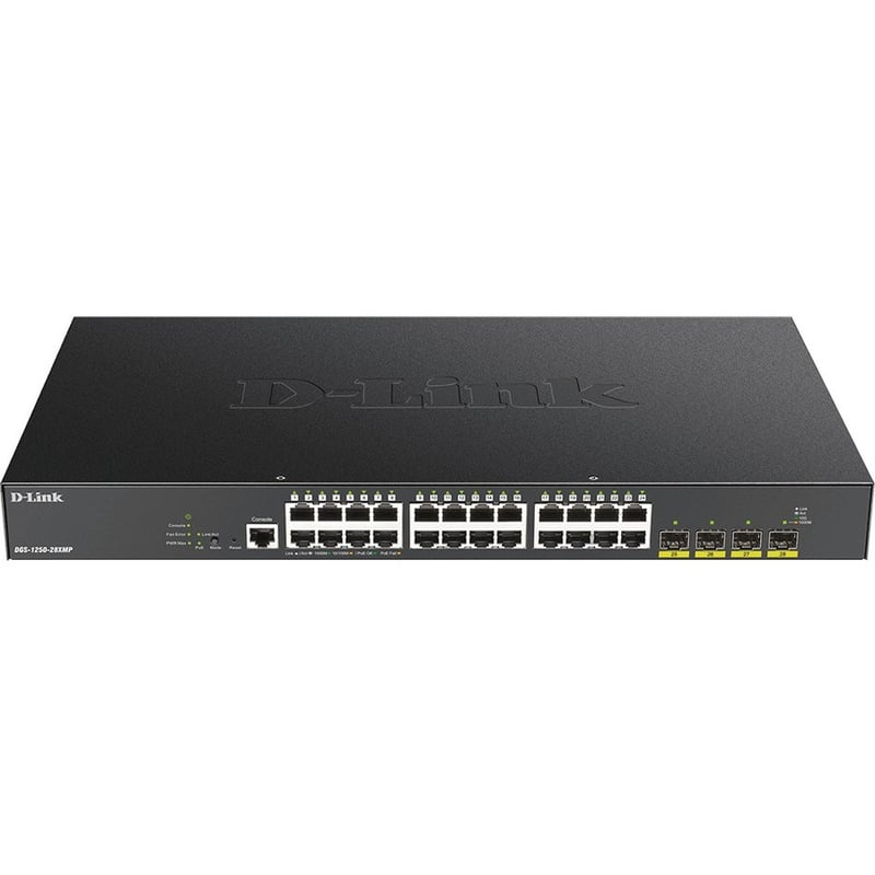 D-Link 28-Port 10-Gigabit Smart Managed PoE Switch - Thumbnail 2
