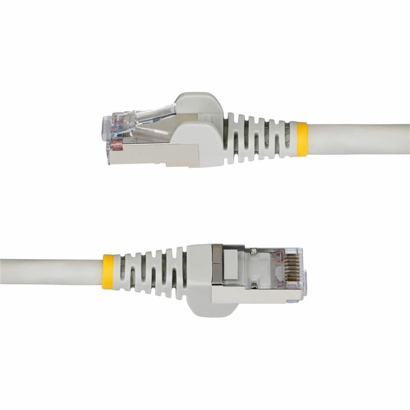 CAT6A ETHERNET CABLE - GRAY 10GBE S/FTP LSZH 100W POE - Thumbnail 3