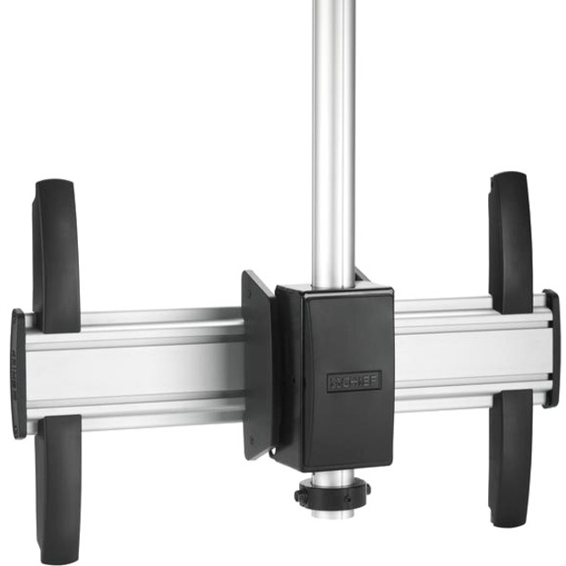 Chief Fusion Large Ceiling TV Mount - For Monitors 42-75" - Black - Thumbnail 2