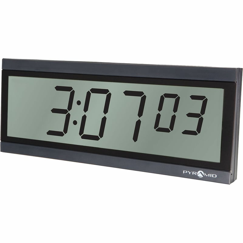 Pyramid Clocks in a Box LCD Battery Operated Digital Bundle - Thumbnail 1