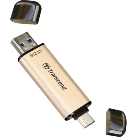 Transcend JetFlash 930C 512GB USB 3.2 Gen 1 (Type A + Type C) Flash Drive - Thumbnail 4