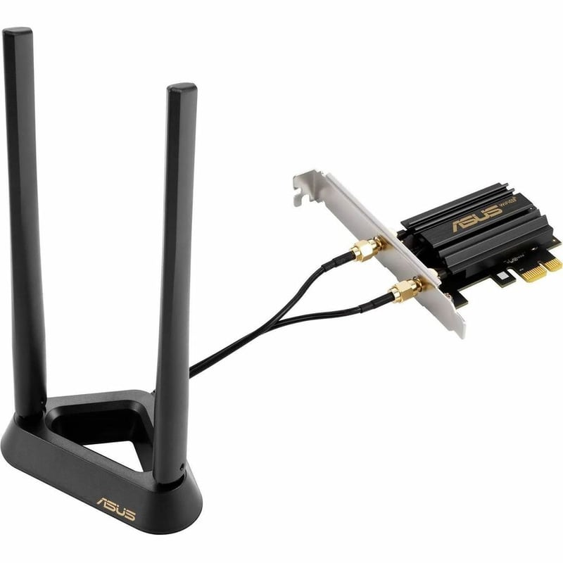 Asus PCE-AXE59BT IEEE 802.11 a/b/g/n/ac/ax Bluetooth 5.2 Wi-Fi/Bluetooth Combo Adapter for Computer - Thumbnail 4
