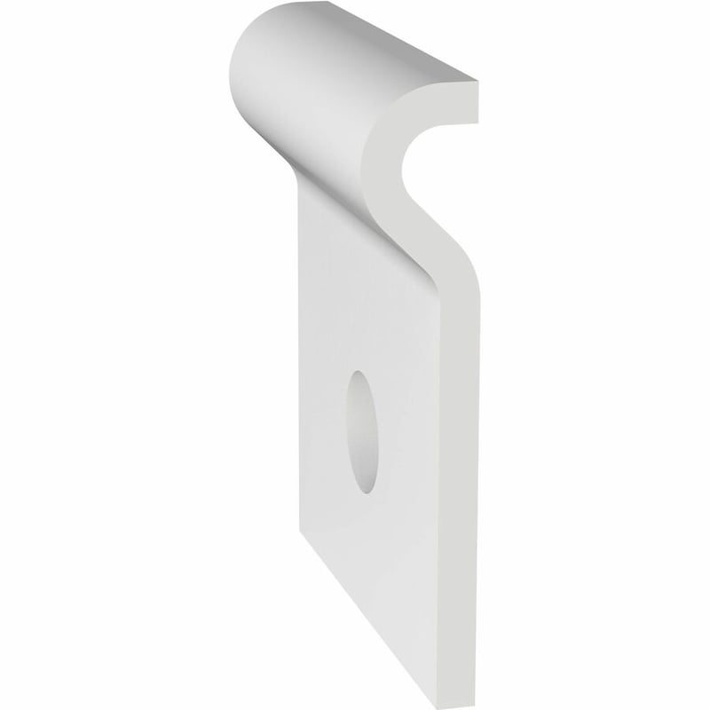 Panduit Wire Basket Vertical Wall Mount Bracket, White - Thumbnail 2