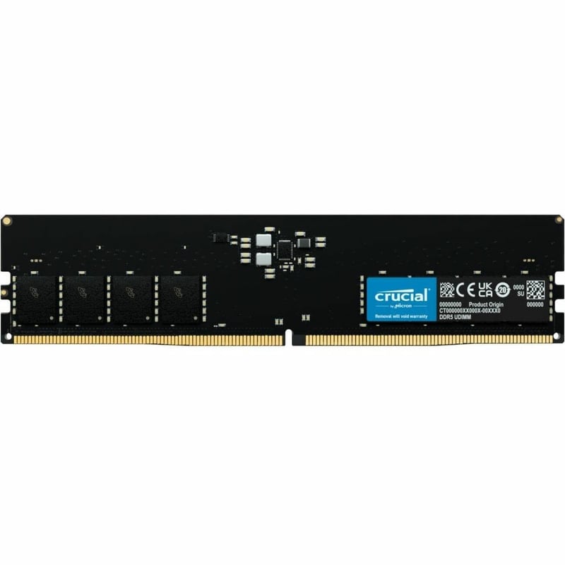 CRUCIAL 32GB DESKTOP DDR5 5600 MHZ UDIMM MEMORY - Thumbnail 1