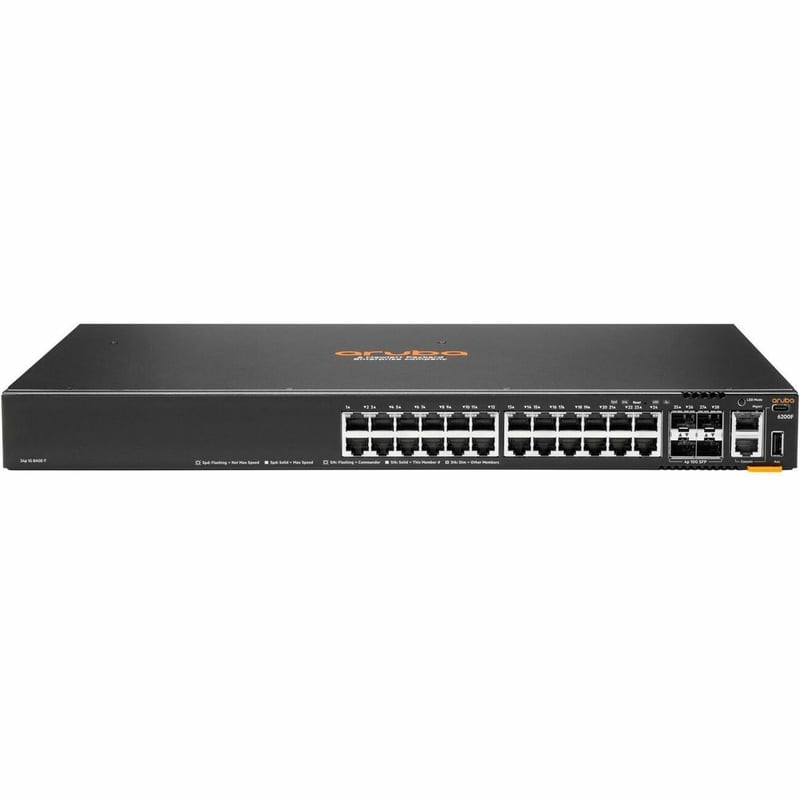 Aruba CX 6200F 24G 4SFP+ Switch - Thumbnail 1