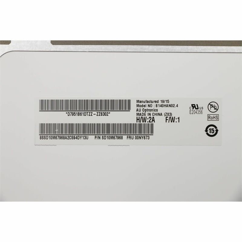 LENOVO NOTEBOOK SCREEN 1920 X 1080 14IN LCD FULL HD IN-PLANE - Thumbnail 5