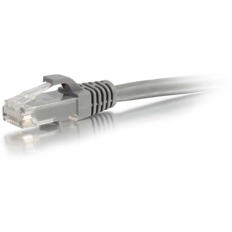 C2G 150ft Cat6a Snagless Unshielded UTP Network Patch Ethernet Cable - Gray - Thumbnail 1