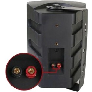 SunBriteTV SB-AW-6 5-way Outdoor Surface Mount Speaker - 130 W RMS - Black - Thumbnail 3