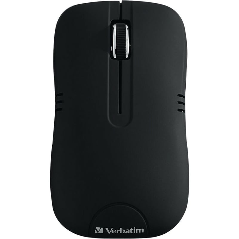 Verbatim Wireless Notebook Optical Mouse, Commuter Series - Matte Black - Thumbnail 2