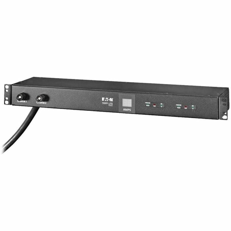 Tripp Lite by Eaton 2.9kW Single-Phase Local Metered PDU with ISOBAR Surge Protection, 120V, 3840 Joules, 12 NEMA 5-15/20R Outlets, L5-30P Input, 15 ft. Cord, 1U Rack-Mount - Thumbnail 4