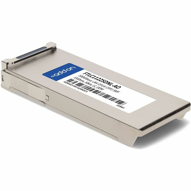 AddOn Finisar FTLC1122SDNL Compatible TAA Compliant 100GBase Multirate LR4 and OTU4 CFP2 Transceiver (SMF, 1310nm, 10km, LC, DOM) - Thumbnail 3