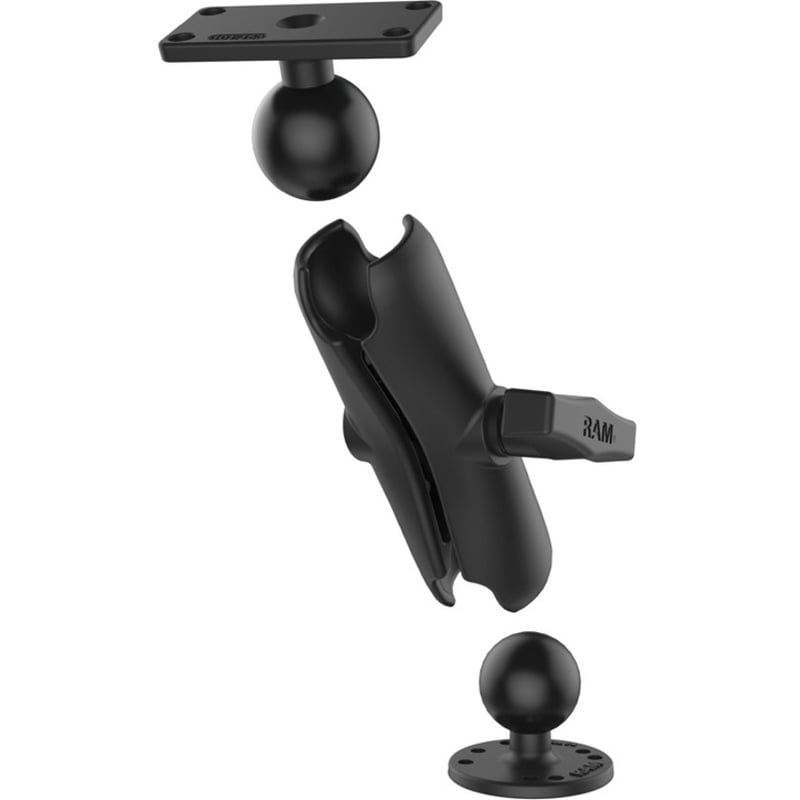 RAM Mounts Drill Down Vehicle Mount for Fishfinder, GPS - Thumbnail 3