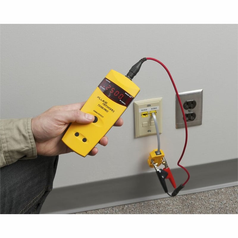 Fluke Networks TS 100 PRO Cable Analyzer - Thumbnail 4