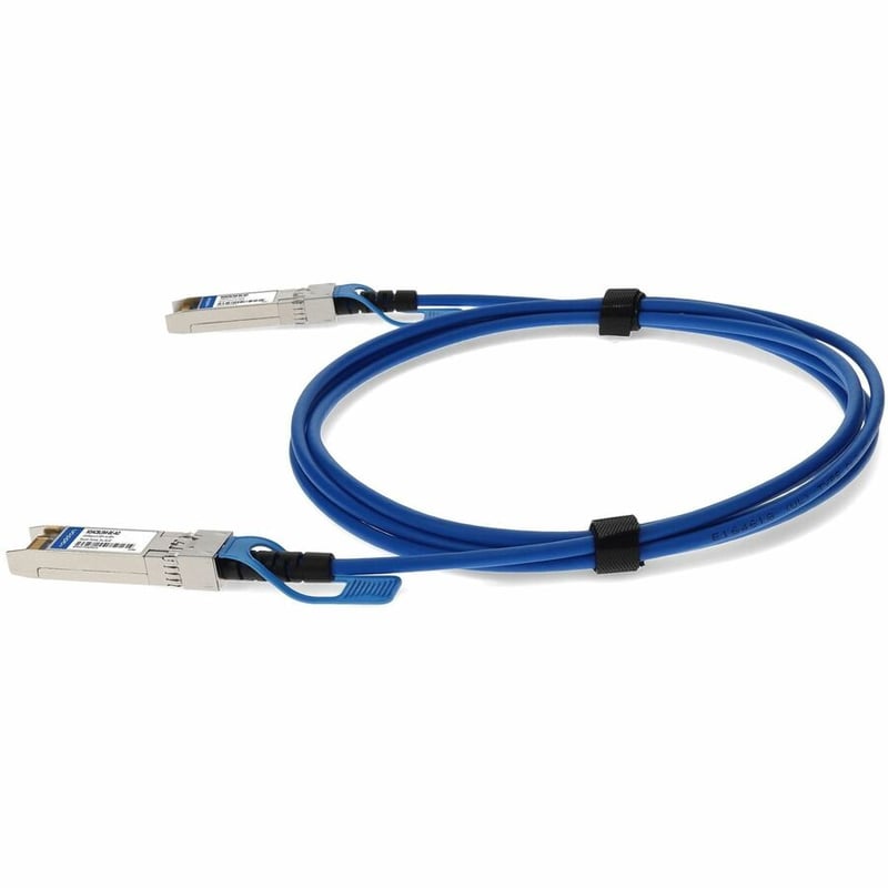 AddOn Intel® XDACBL3M Compatible TAA Compliant 10GBase-CU SFP+ Direct Attach Cable (Passive Twinax, Blue, 3m) - Thumbnail 2