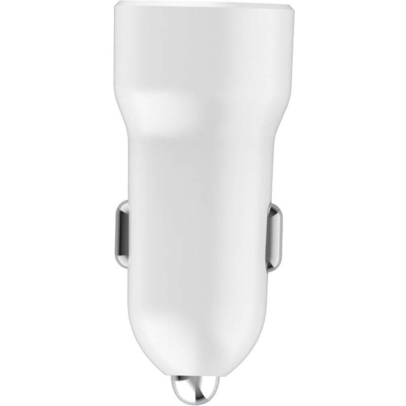 4XEM Dual USB Car Charger Adapter A/C - White - Thumbnail 4