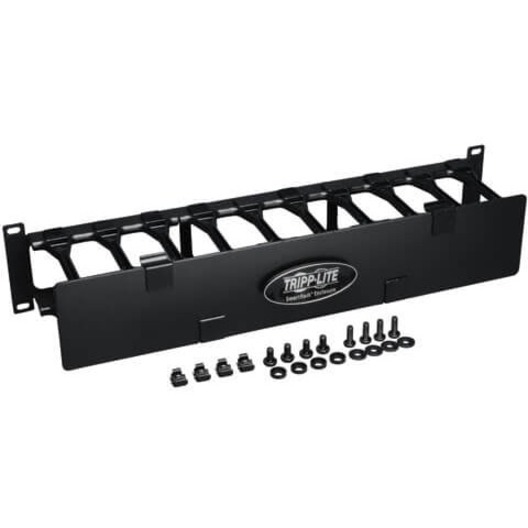 Tripp Lite by Eaton SmartRack 2U High Capacity Horizontal Cable Manager - Finger duct with dual-hinge cover - Thumbnail 5