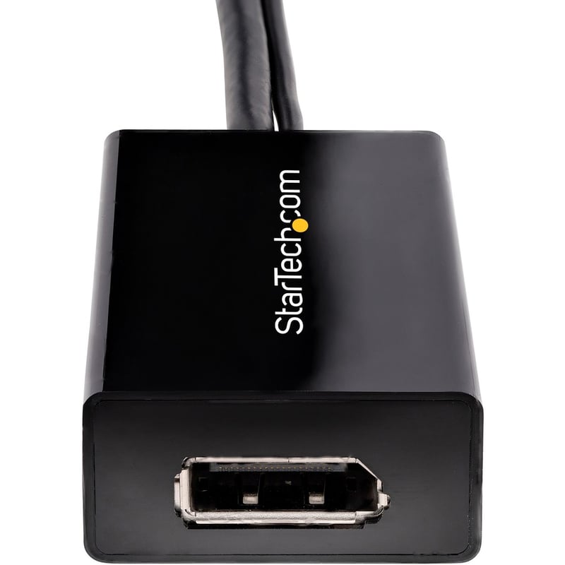 StarTech.com DVI to DisplayPort Adapter with USB Power - DVI-D to DP Video Adapter - DVI to DisplayPort Converter - 1920 x 1200 - Thumbnail 2