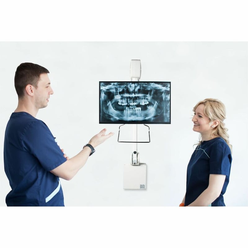 CTA Digital Heavy-Duty Adjustable VESA Arm Mount with Antiseptic Powder Coating - Thumbnail 5