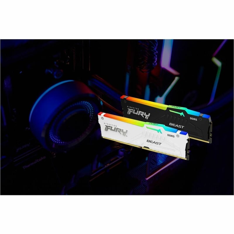 16GB 6000MT/S DDR5 CL30 DIMM FURY BEAST RGB EXPO - Thumbnail 4