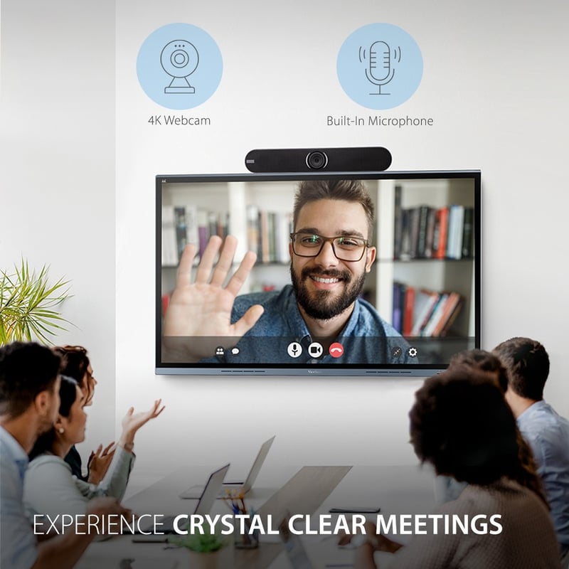 ViewSonic VB-CAM-201 Video Conferencing Camera - 8.5 Megapixel - USB 3.0 - Thumbnail 5