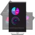 Dell UltraSharp U2722D 27" Class LCD Monitor - 16:9 - Black, Silver - Thumbnail 5