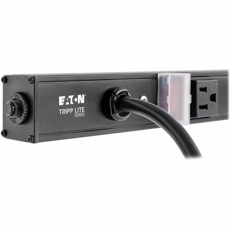 Tripp Lite by Eaton 8-Outlet Vertical Power Strip 120V 15A NEMA 5-15P 15 ft. (4.57 m) Cord 24 in. Black Housing - Thumbnail 5