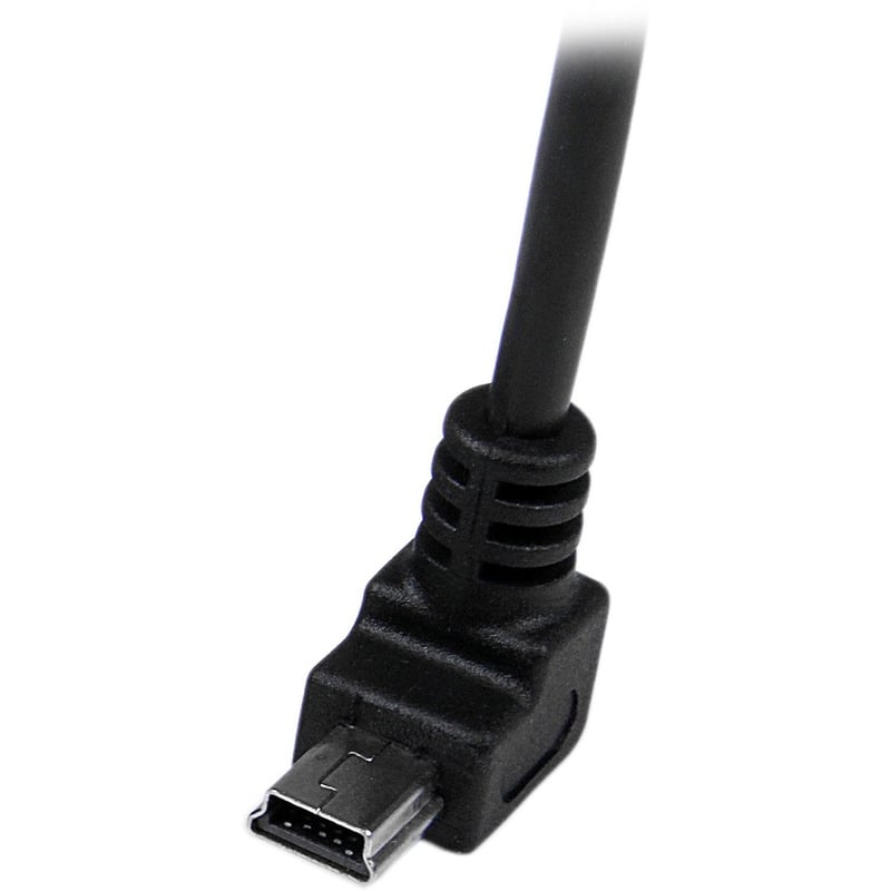 StarTech.com 2m Mini USB Cable - A to Down Angle Mini B - Thumbnail 4