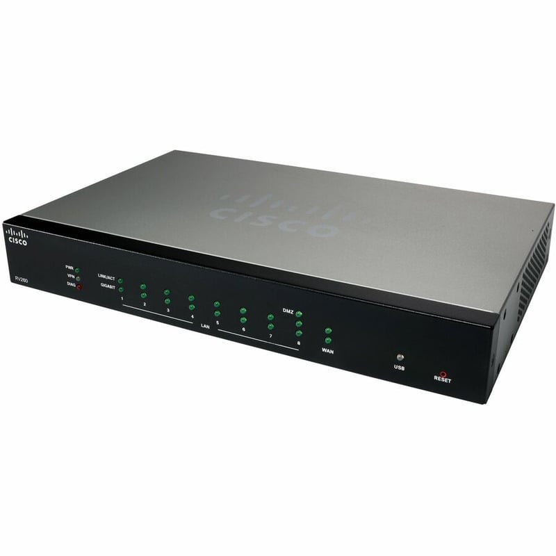 CISCO RV260 VPN ROUTER REMANUFACTURED - Thumbnail 3