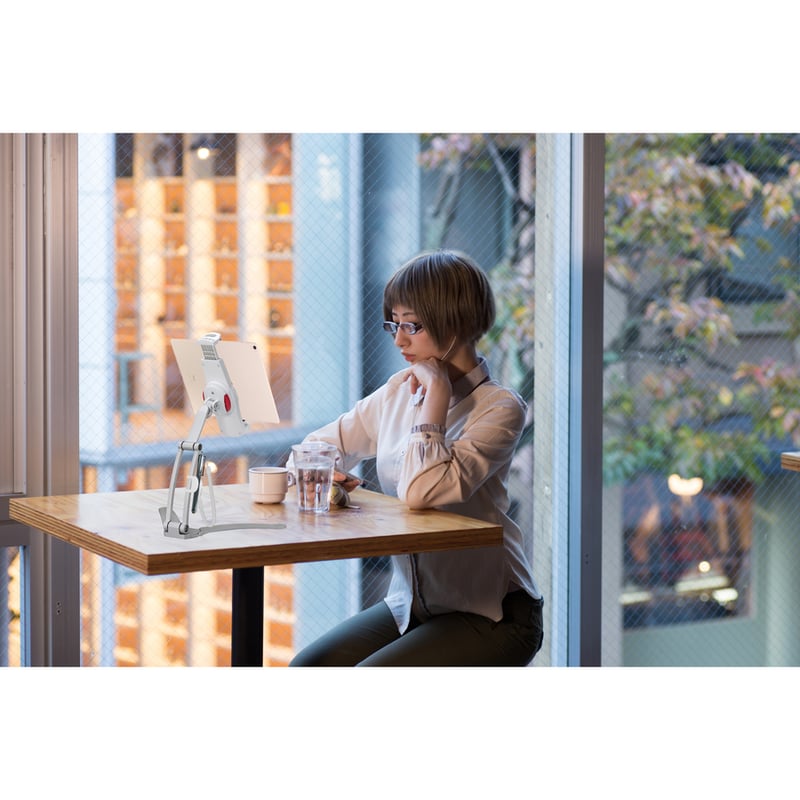 CTA Digital PAD-KMS 2-in-1 Kitchen Mount Stand for iPad and Tablets - Thumbnail 4