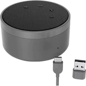 Lenovo Go Wired Speakerphone - Storm Gray - Thumbnail 1