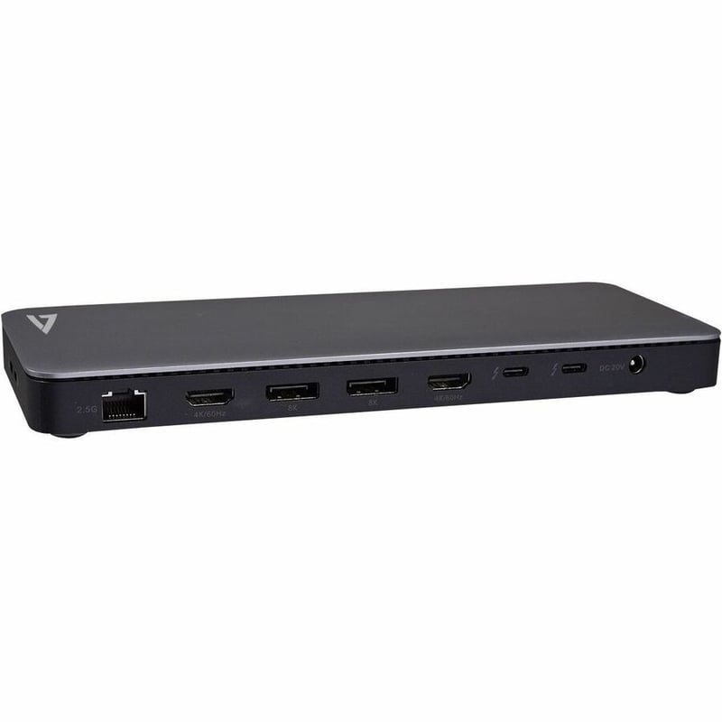 V7 Thunderbolt 4 Triple Alt Mode Display Docking Station - Thumbnail 3