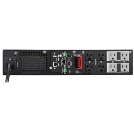 Eaton Tripp Lite Series SmartPro 1000VA 1000W 120V Line-Interactive Sine Wave UPS - 8 Outlets, Extended Run, NIC, LCD, USB, DB9, 2U Rack/Tower Battery Backup - Thumbnail 4