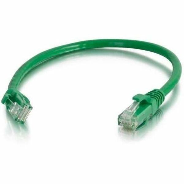 Quiktron Q-Series Patch Cords, Cat6, Booted, Green, 12 Ft - Thumbnail 2