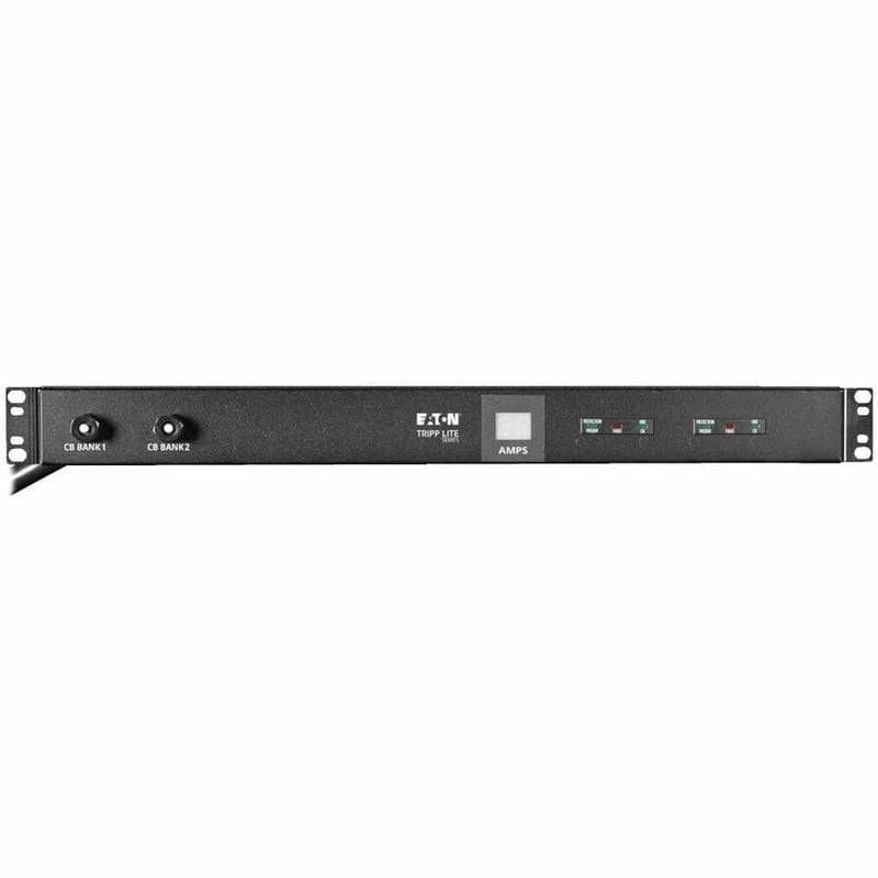 Tripp Lite by Eaton PDU 2.9kW Single-Phase Basic PDU with ISOBAR Surge Protection 120V 3840 Joules 12 NEMA 5-15/20R Outlets L5-30P Input 15 ft. Cord 1U Rack-Mount TAA - Thumbnail 4