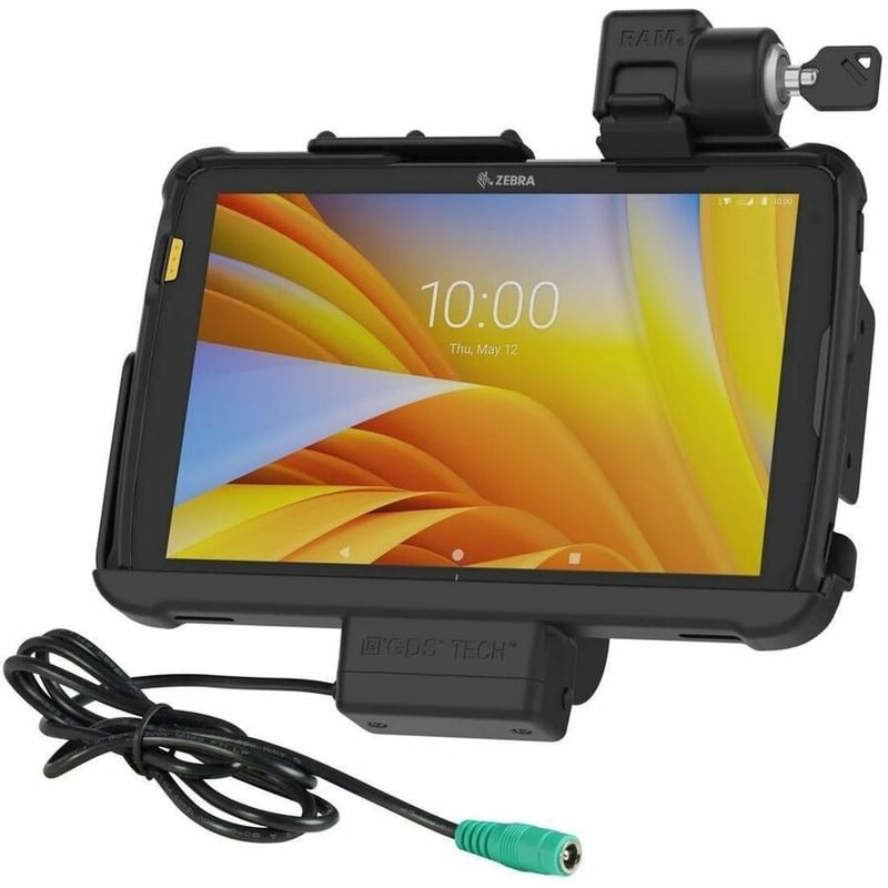 RAM Mounts Locking RAM Tough-Dock for Zebra ET4x 10" Tablet - Thumbnail 2