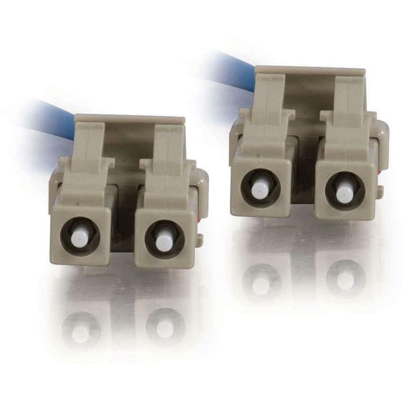C2G-10m LC-LC 50/125 OM2 Duplex Multimode PVC Fiber Optic Cable - Blue - Thumbnail 3